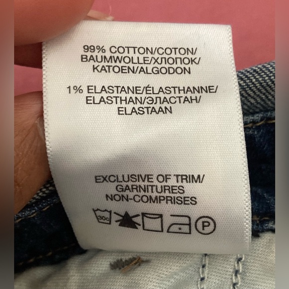 Silver Jeans Co. Denim Shortalls Size Small/Medium - Picture 14 of 16